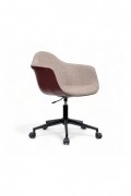 Chaise de bureau - Scarlet Red / Cream - 1115