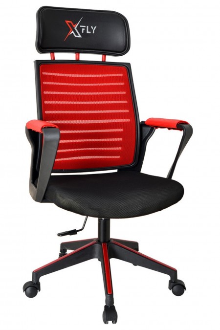 Chaise de jeu - Red / Black - 1119