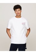 TShirt 100% coton Tommy Jeans YBR White DM0DM20594