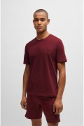 TShirt MC coton stretch Hugo boss 605 Dark Red 50515312