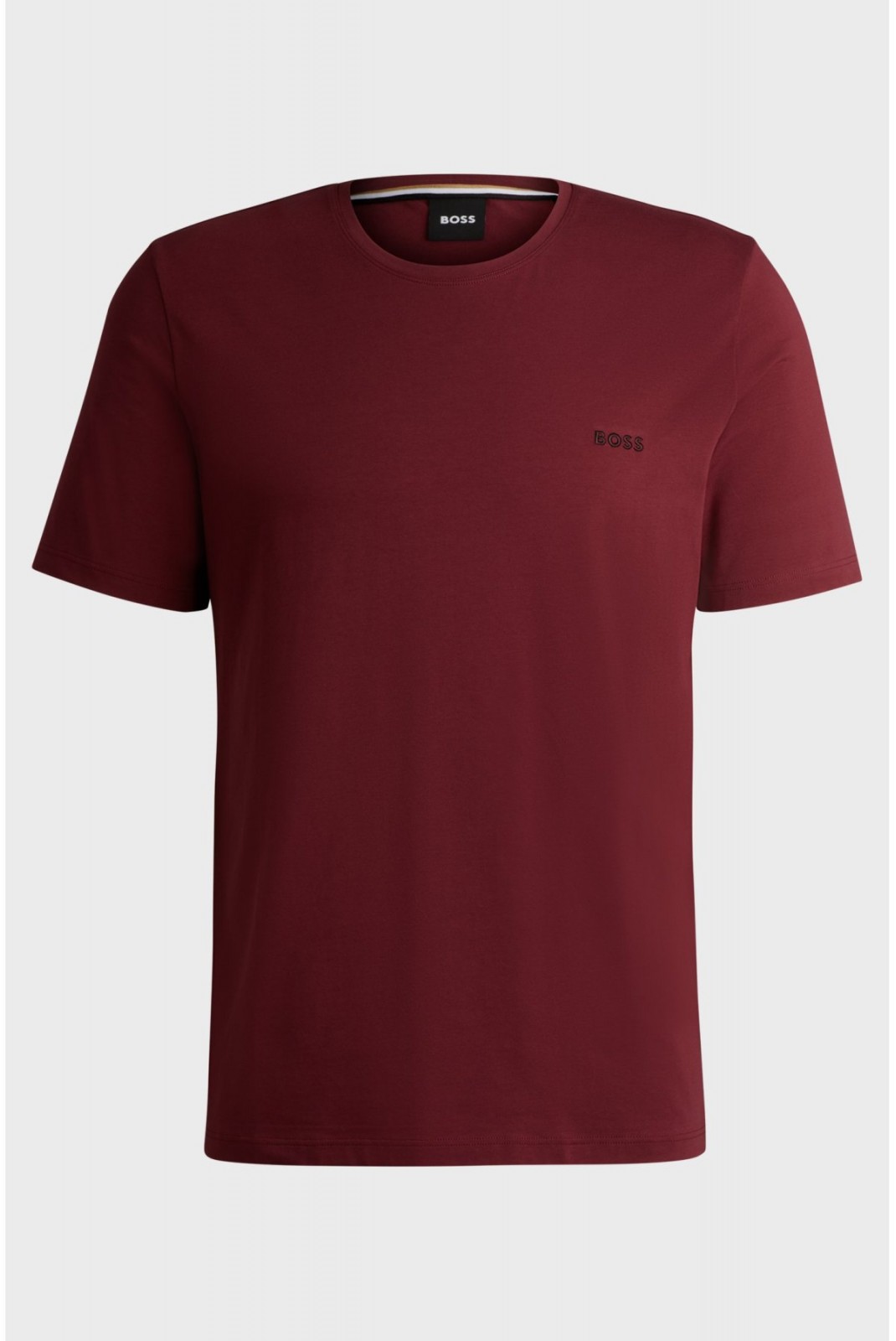 TShirt MC coton stretch Hugo boss 605 Dark Red 50515312