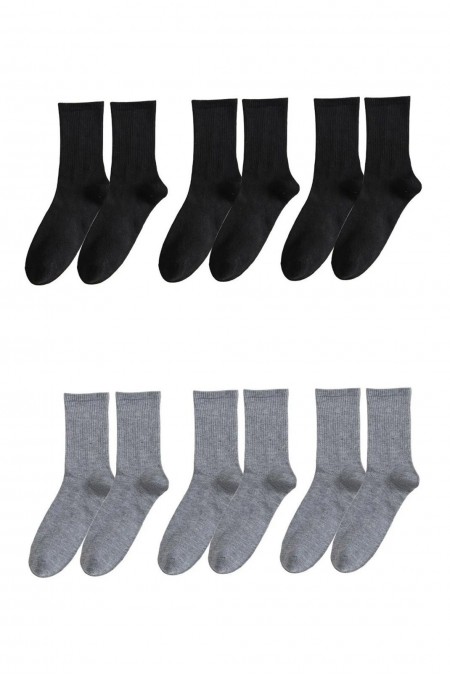 Lot de 6 paires de chaussettes - Black-Grey - BGK - BGK12