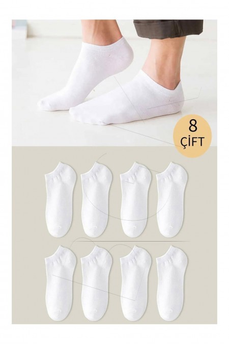 Lot de 8 paires de chaussettes - White - BGK - BGK36