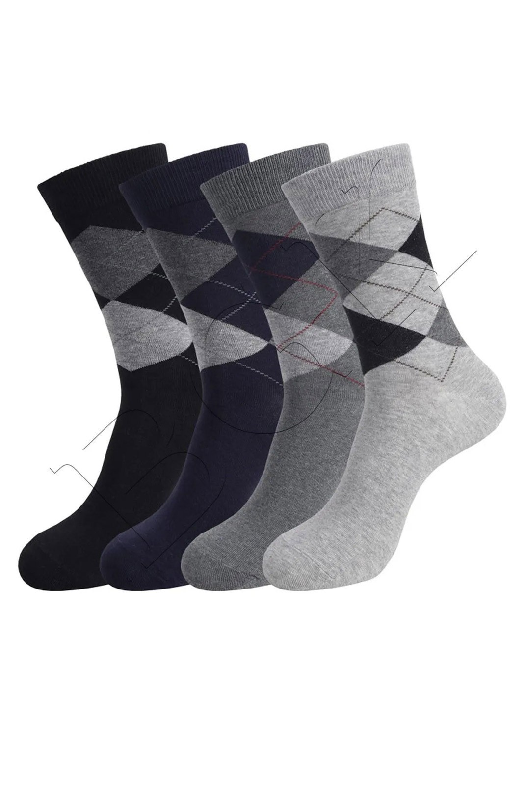 Lot de 4 paires de chaussettes - BGK SOCKS - Multicolour - BGK82