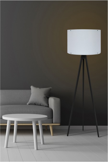 Lampadaire - White / Black - H1122