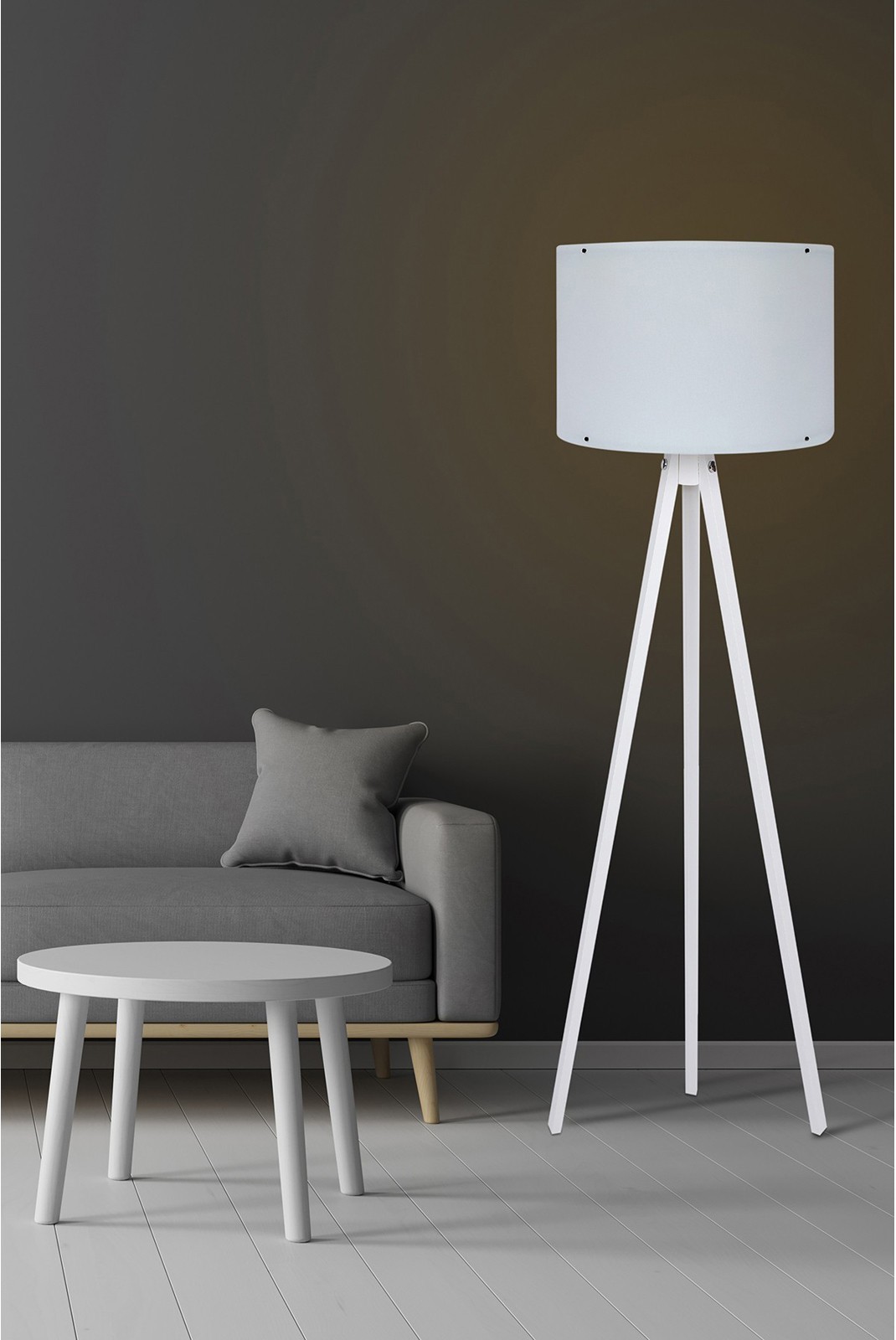 Lampadaire - White - H1123