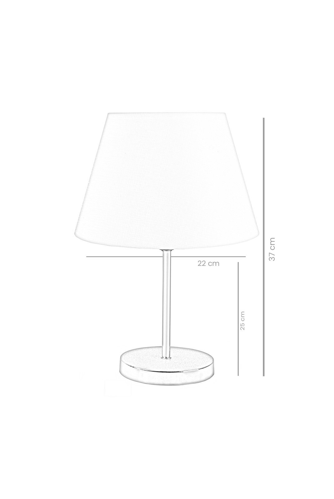 Lampe de table - Cream - N1834