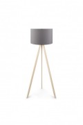 Lampadaire - Black / Oak - N2423