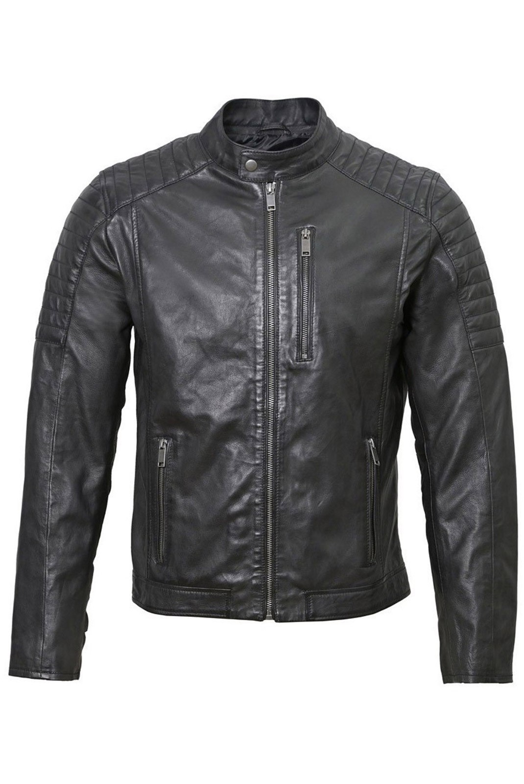 Veste Biker - LE TEMPS DES CERISES - Lancelot - Black