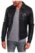 Veste - LE TEMPS DES CERISES - Louckas - Black