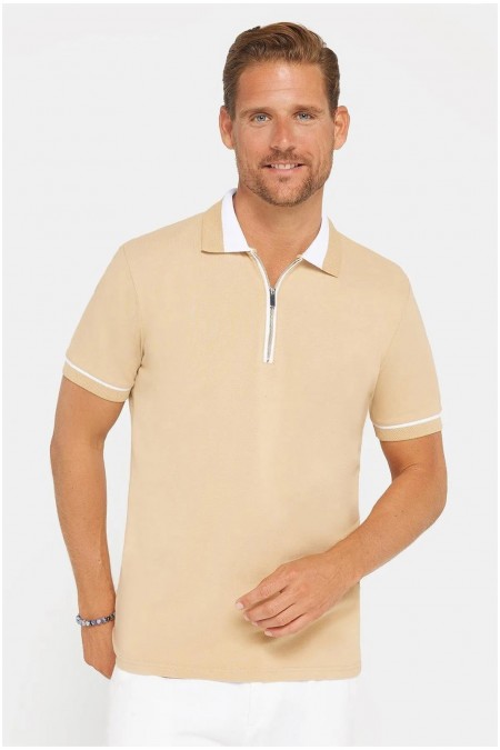 Polo - TUDORS - Beige - TD03