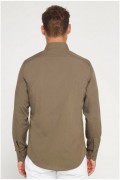 Chemise Slim Fit - TUDORS - Khaki - TD19