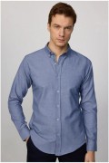 Chemise Slim Fit - TUDORS - Blue - TD20