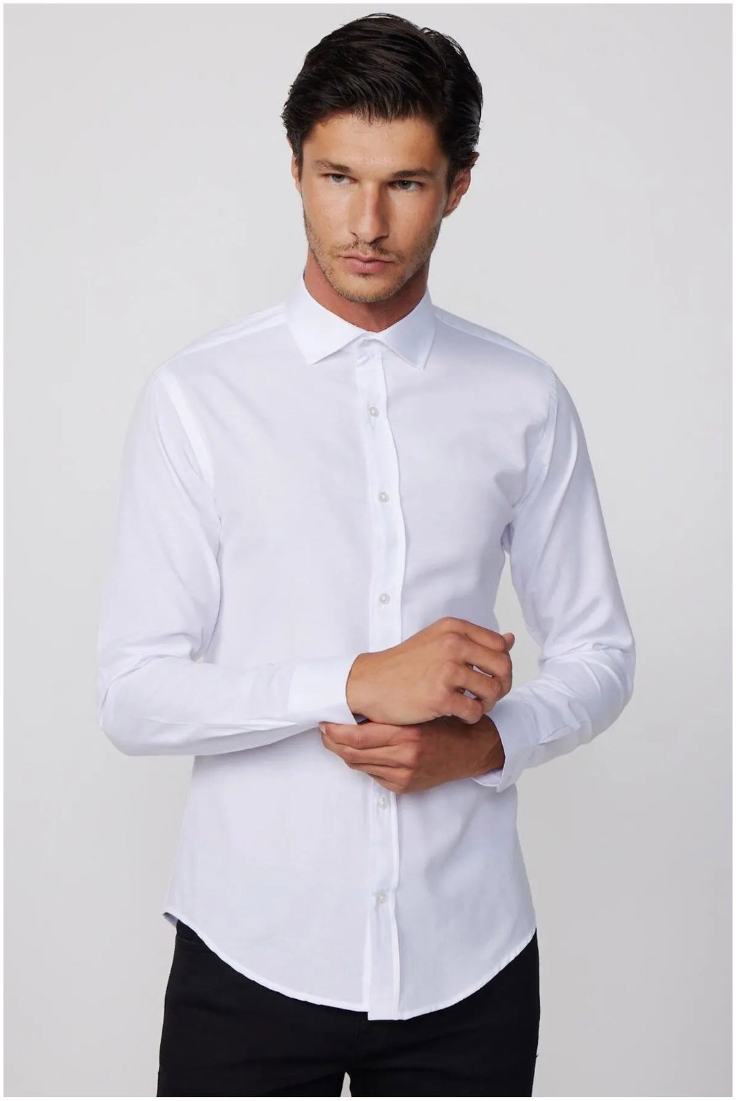 Chemise Slim Fit - TUDORS - White - TD26