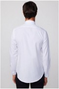 Chemise Slim Fit - TUDORS - White - TD26