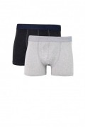 Lot de 2 boxers - Black-Grey - Tudors - TDR06