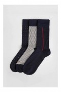 Lot de 3 paires de chaussettes - Multicolours - Tudors - TDR43