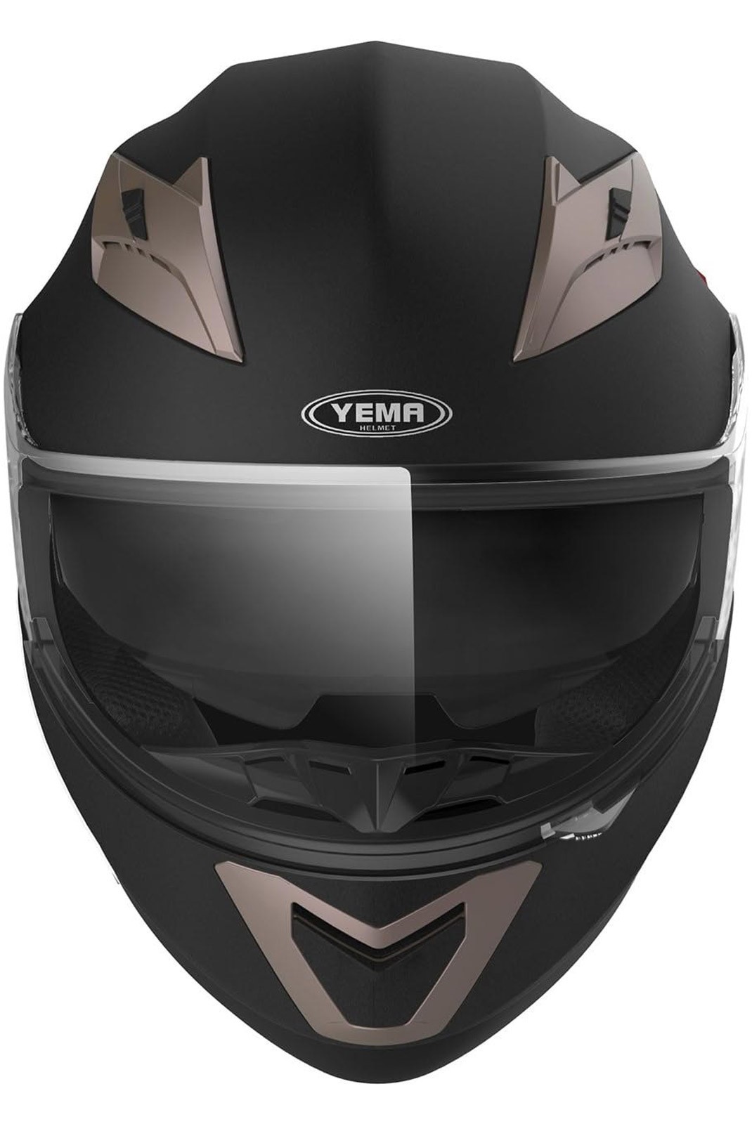 Casque Moto Intégral ECE YEMA Homologué-YEMA Double Visière XL (61-62cm)