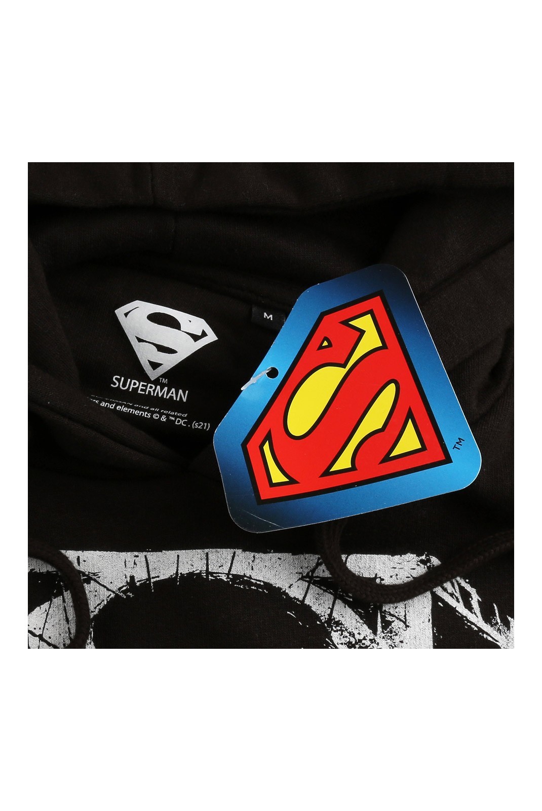 Sweatshirt - Superman Paint - CDMHS032BLK