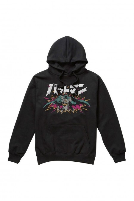 Sweatshirt - Batman Japan Comic - CDMHS189BLK