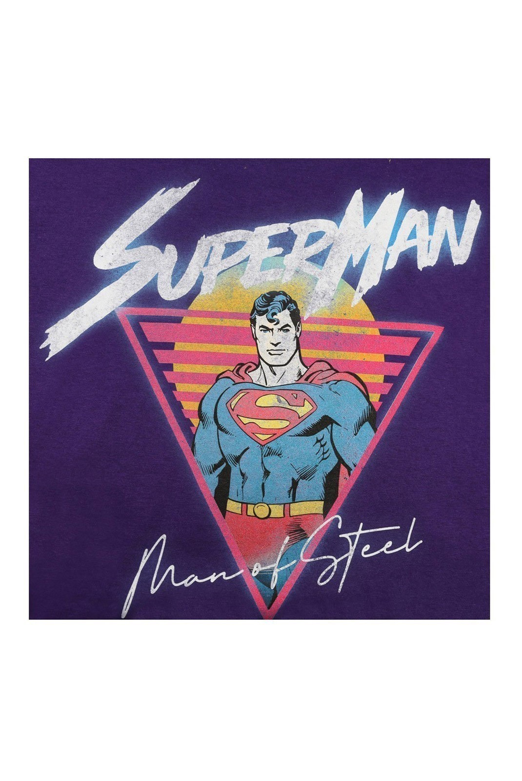 T-shirt - Superman Sunset - CDMTS040PUR