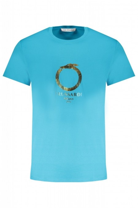 T-shirt manches courtes - TRUSSARDI - Azzurro