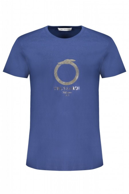 T-shirt manches courtes - TRUSSARDI - Blu