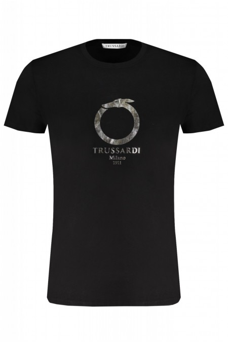 T-shirt manches courtes - TRUSSARDI - Nero