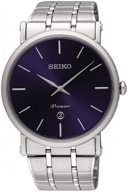 Montre Quartz - SEIKO - Steel / Silver / Blue