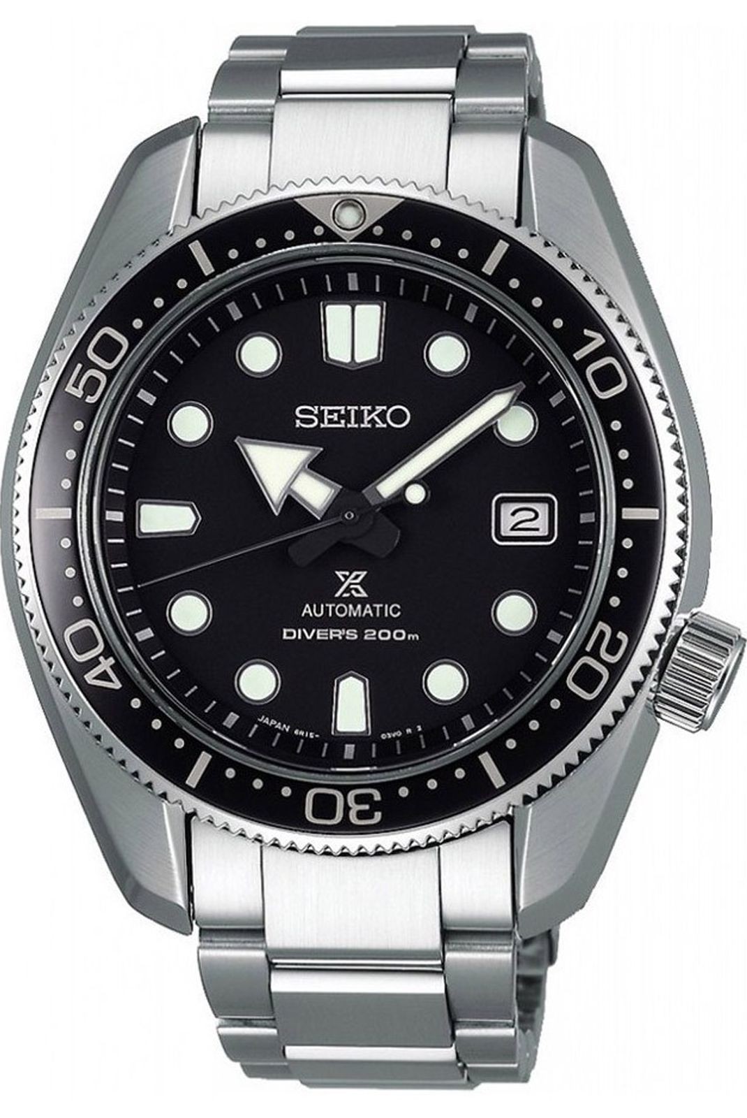 Montre Automatique - SEIKO - Silver / Silver / Black