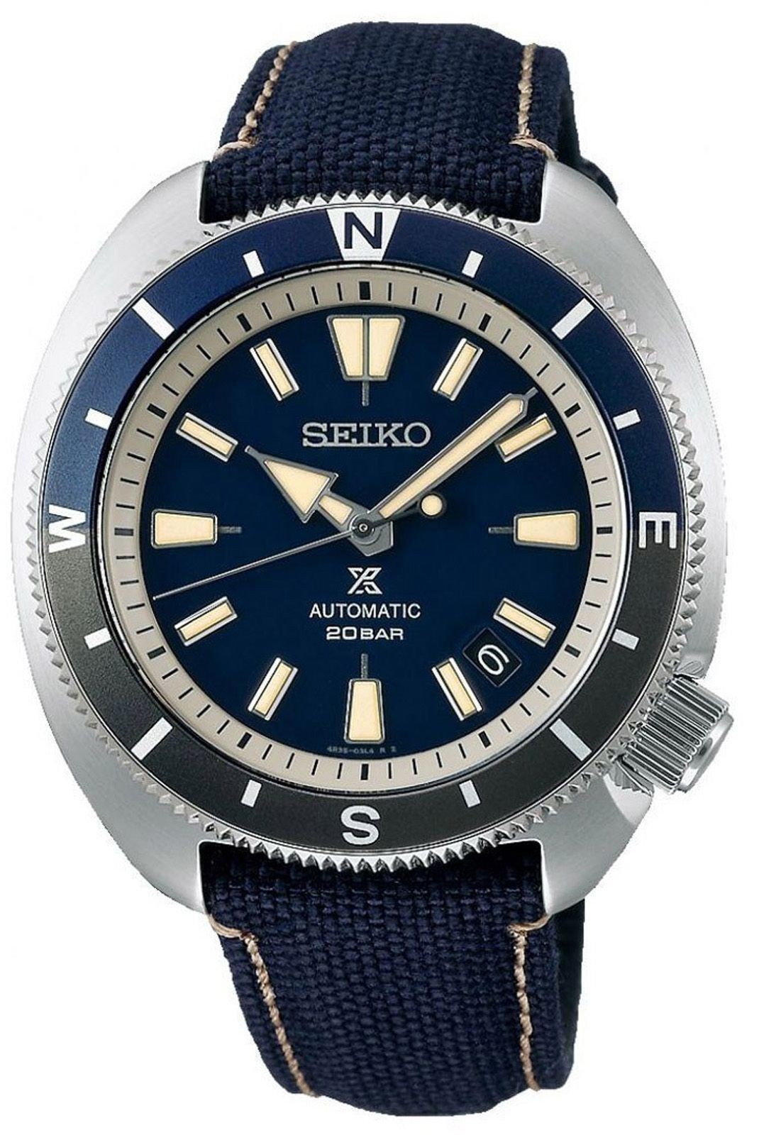 Montre Automatique - SEIKO - Grey / Blue / Blue