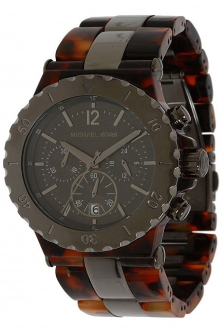 Montre Quartz - MICHAEL KORS - Brown - Brown - Grey