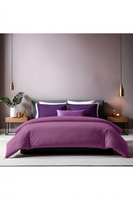 Housse de couette - 240x220cm - Purple - 1103