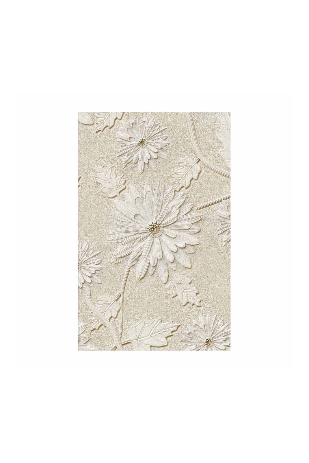 Peinture décorative sur toile - Beige / White - MF1174