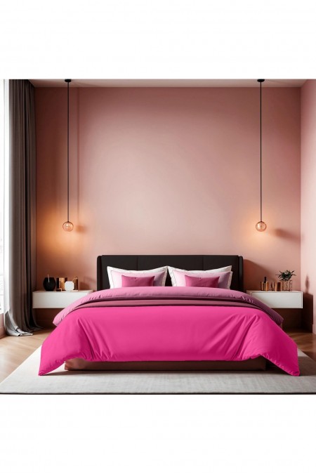 Housse de couette - 240x220cm - Dusty Rose - 1105