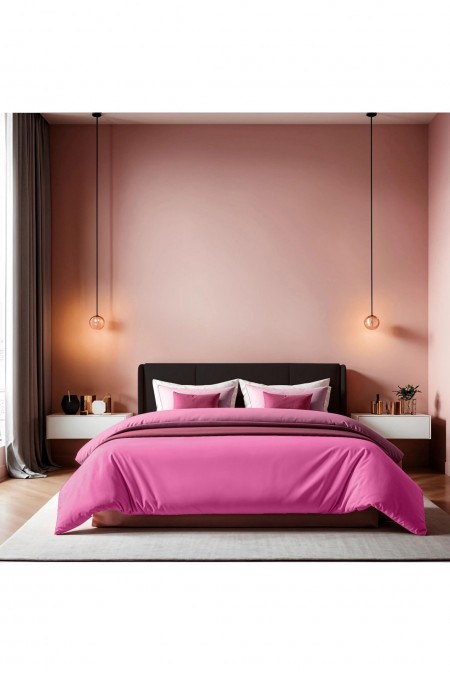 Housse de couette - 240x220cm - Dusty Rose - 1106