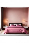 Housse de couette - 240x220cm - Dusty Rose - 1107