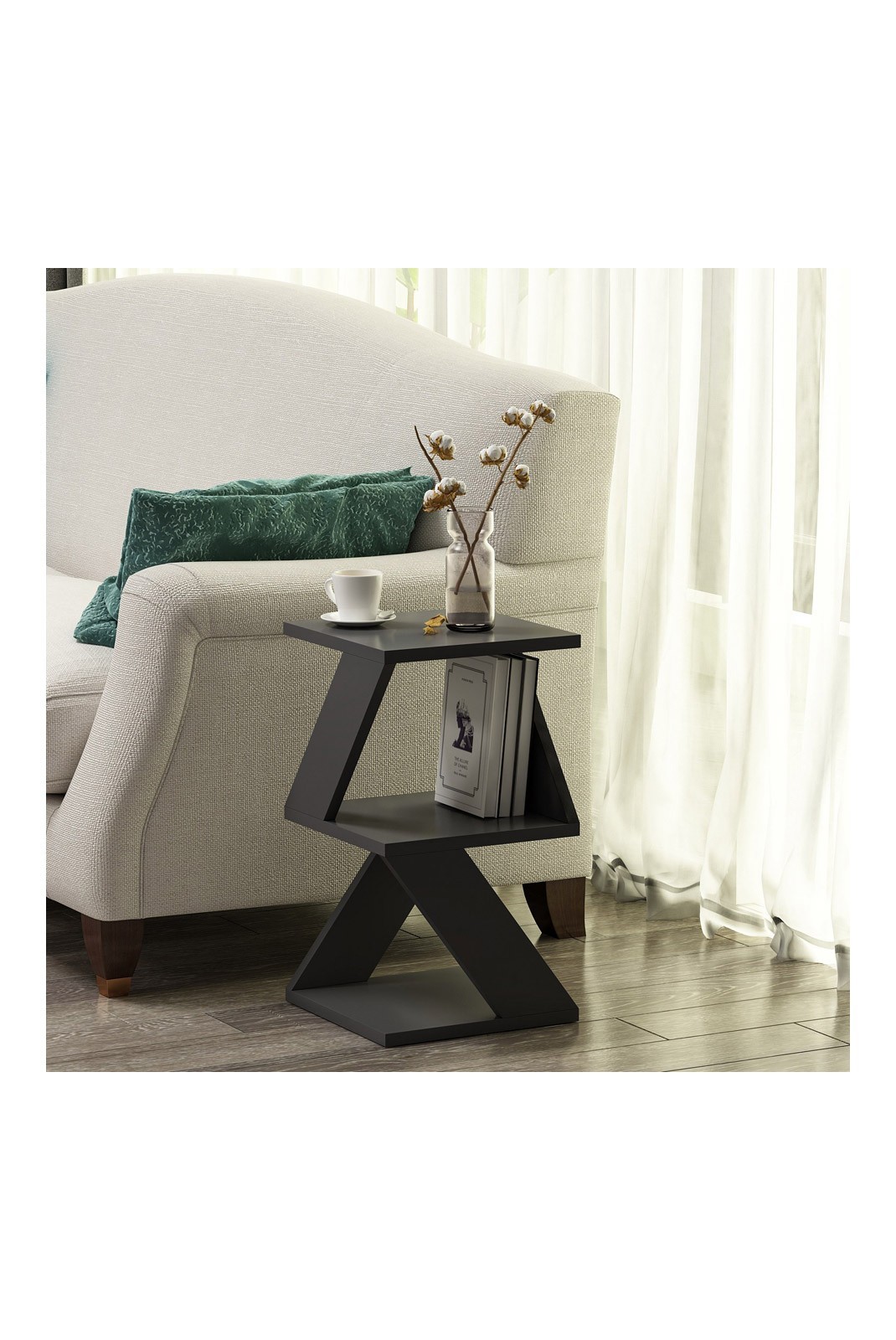 Table d'appoint - Anthracite - 1206