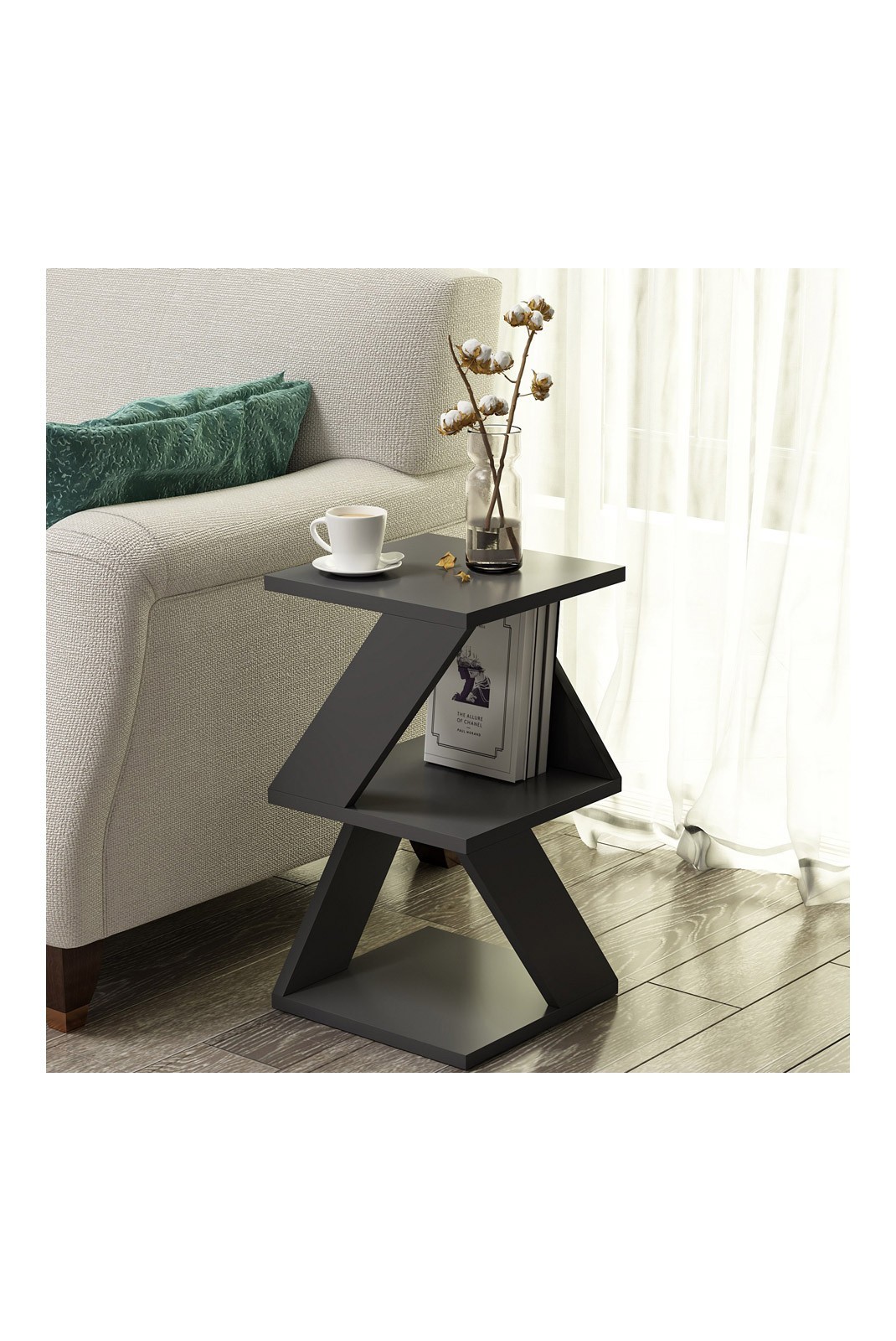 Table d'appoint - Anthracite - 1206