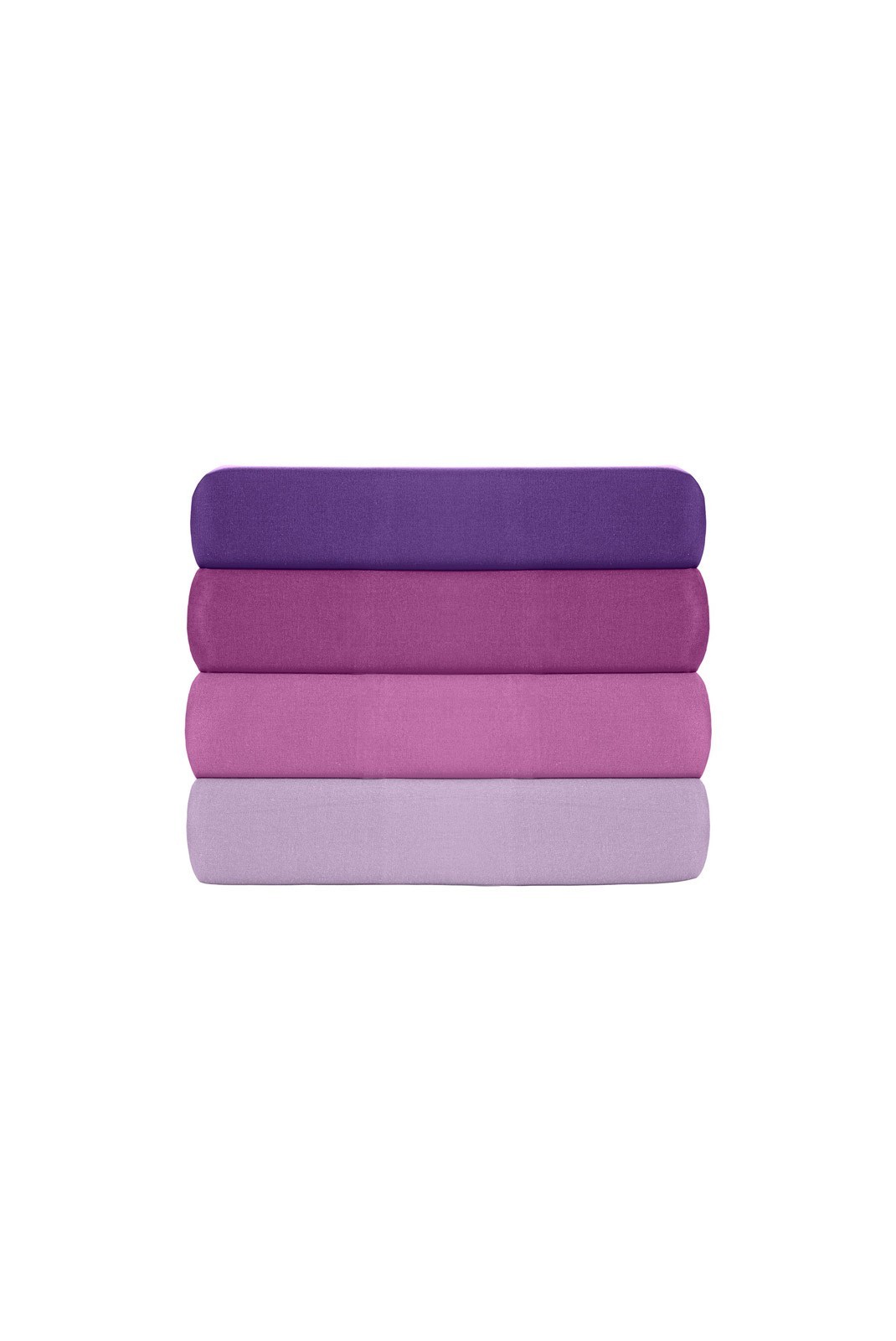 Drap-housse simple - 90x190+30cm - Purple - 2102