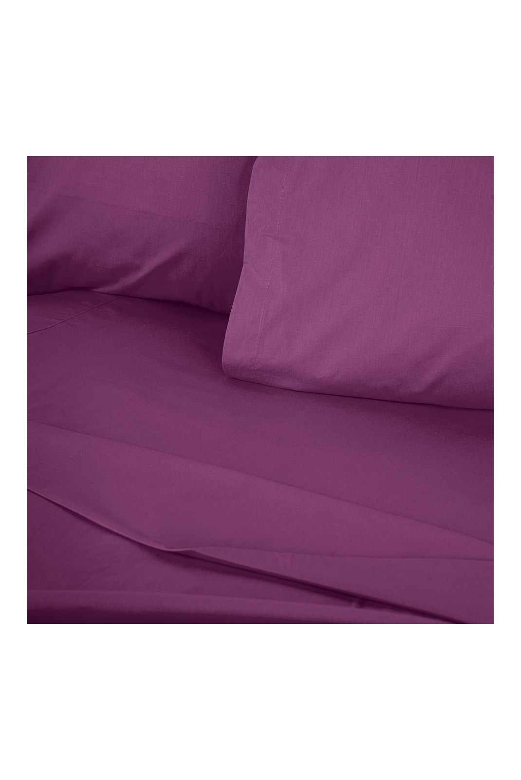 Drap-housse simple - 90x190+30cm - Purple - 2103