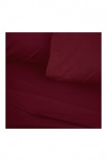 Drap-housse simple - 90x190+30cm - Dusty Rose - 2109