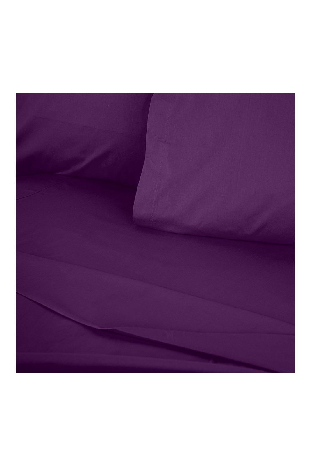 Drap-housse simple - 90x200+30cm - Purple - 2101