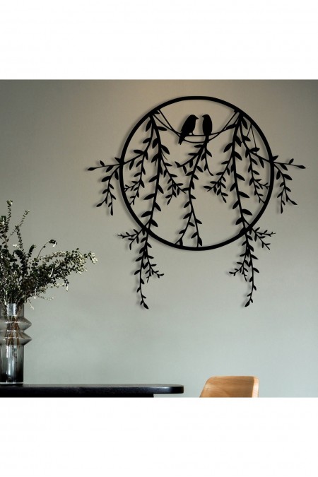 Accessoire mural décoratif en métal - Black - NZ1274