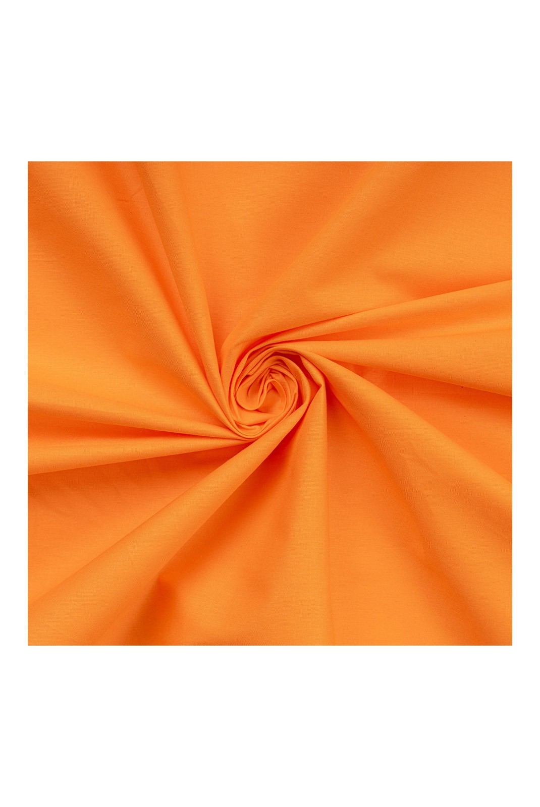 Drap-housse simple - 90x200+30cm - Orange - 2110