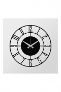 Horloge murale décorative en métal - Black - NZ1411