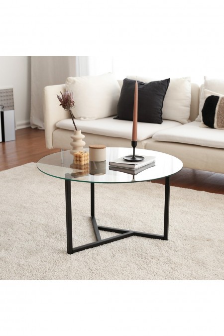 Table basse - Transparent / Black - 1411