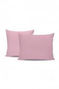 Ensemble de taies d'oreiller  - 60x60cm - Dusty Rose - 6108