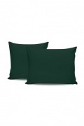 Ensemble de taies d'oreiller  - 60x60cm - Dark Green - 6112