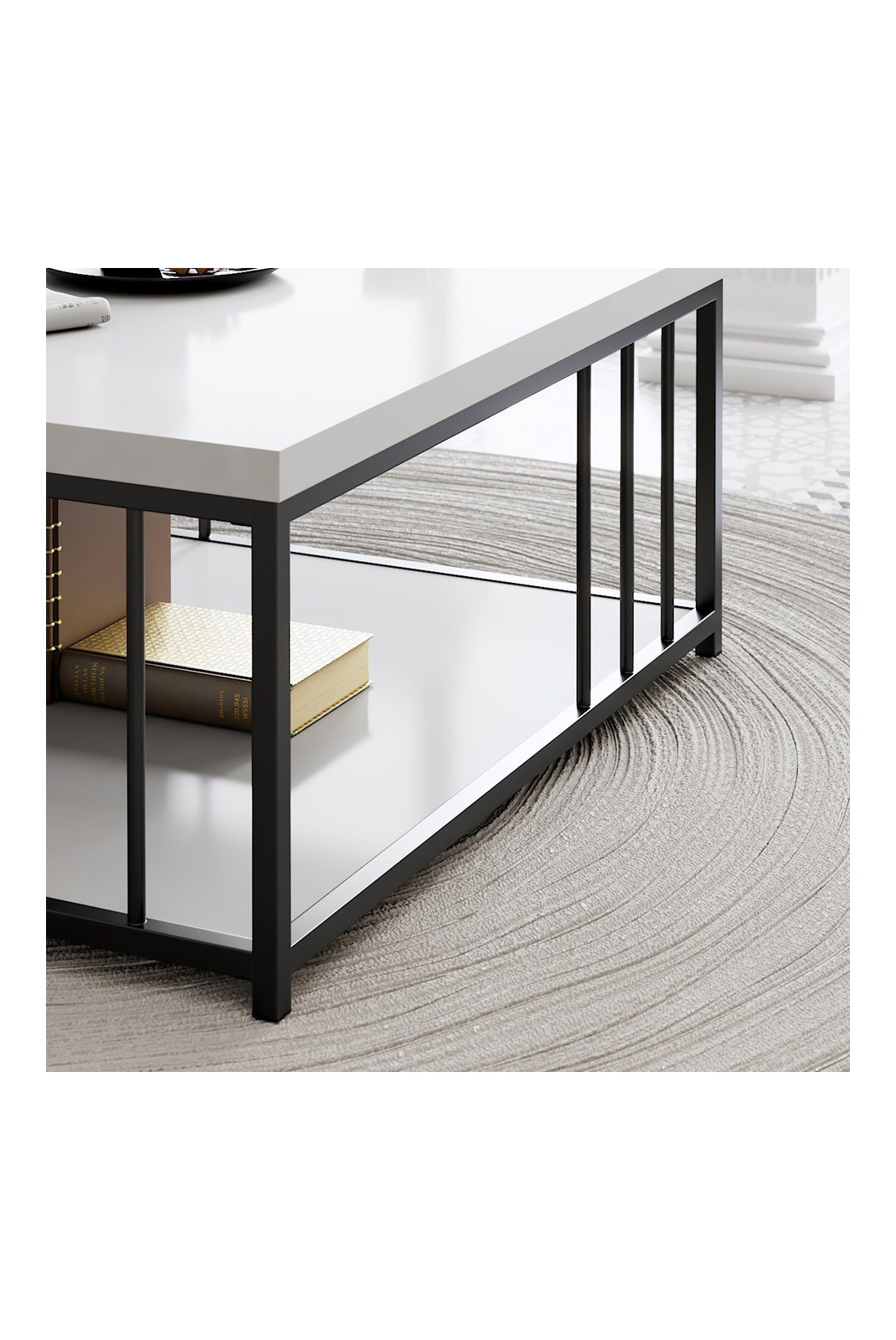 Table basse - White / Black - 1137